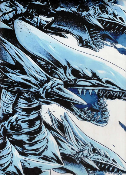 Yugioh Blue Eyes Ultimate Dragon Unofficial 9 Pocket Zippered Binder 360 Slot