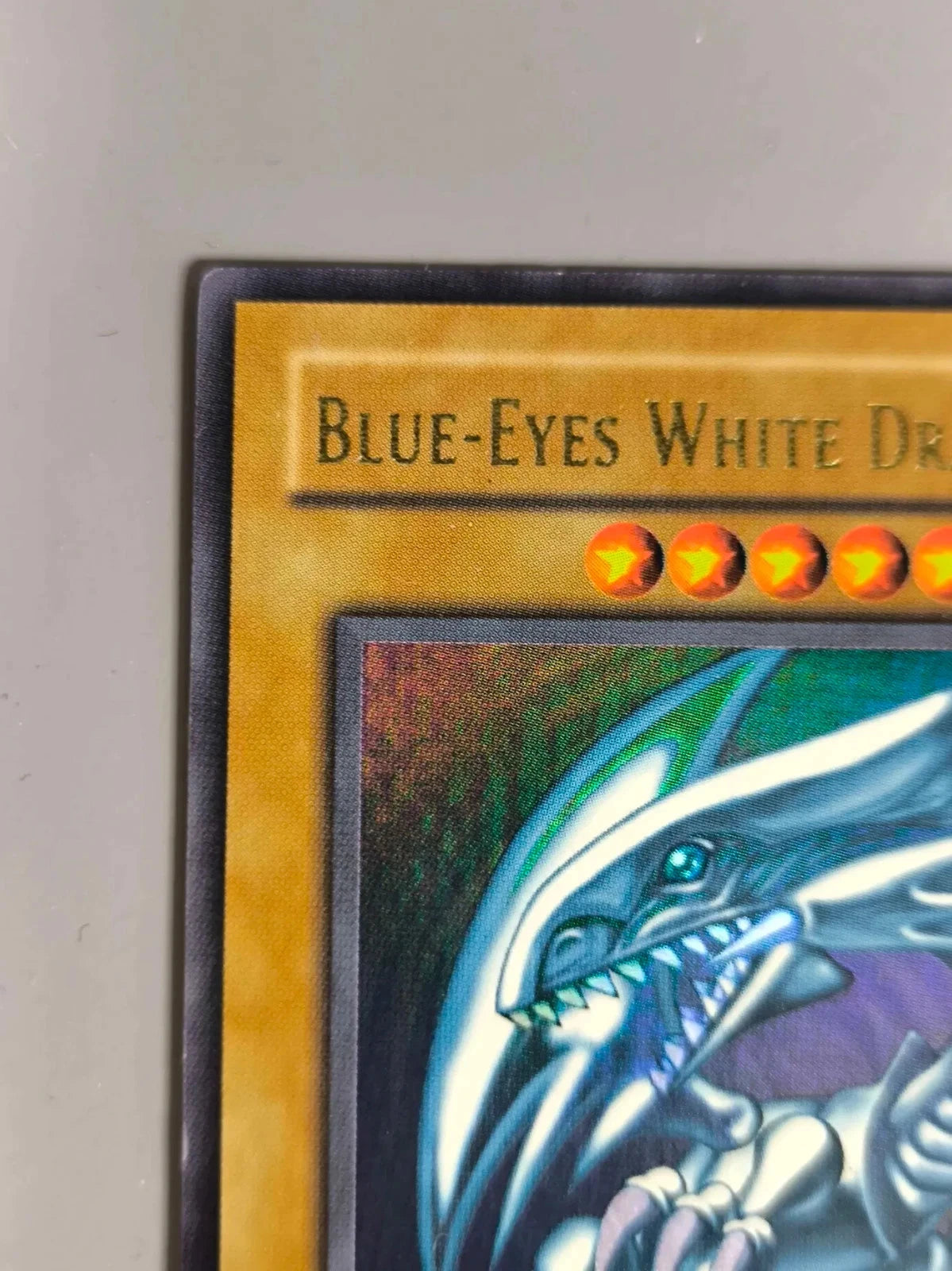 Yugioh Blue-Eyes White Dragon (SDK-001) - Starter Deck: Kaiba Unlimited MP WAVY