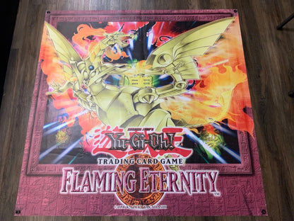 Yugioh Flaming Eternity FET Official OTS Vinyl Hanger Banner 48"x48"