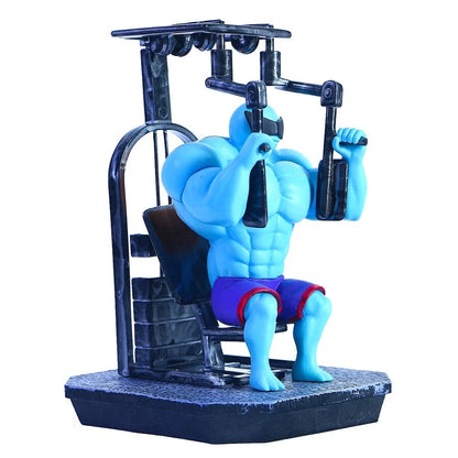 Pokemon Gym Bro Bodybuilding Squirtle Figure (Unofficial) (~20cm tall)