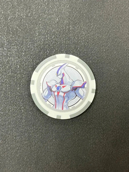 Yugioh Elemental Hero Neos Duel Links Prize Rare Collectible Poker Chip