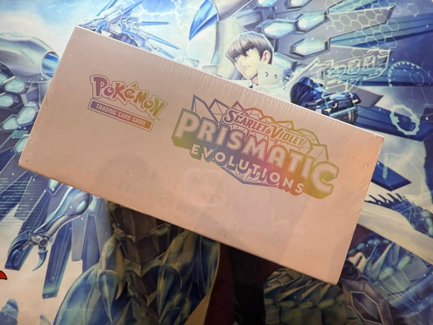 Pokemon Prismatic Evolutions Pokemon Center Elite Trainer Box W/ Acrylic