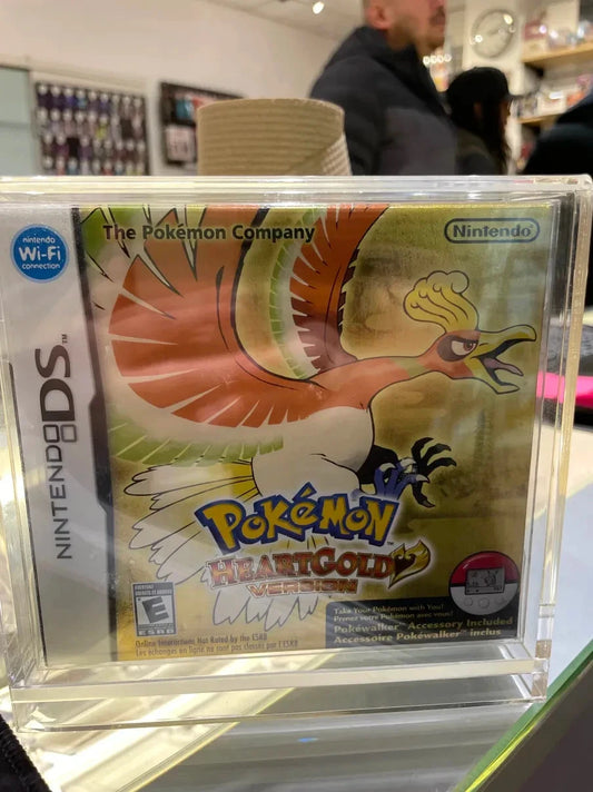 Pokemon: HeartGold Version Sealed CIB w/Pokewalker Sealed Game