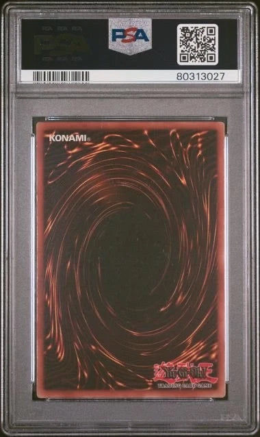 Yugioh 2002 SDK Yu Gi Oh! Blue Eyes White DRGN. #001 PSA 5