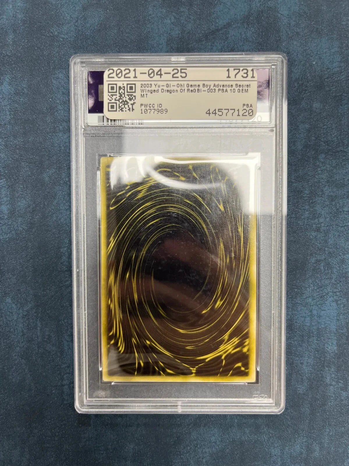 YUGIOH Promo Winged Dragon of Ra GBI SCR PSA 10 #2