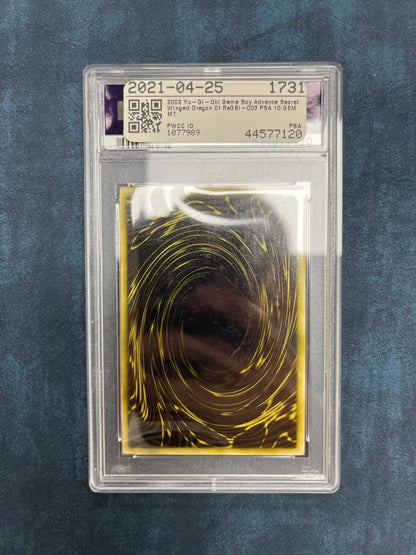YUGIOH Promo Winged Dragon of Ra GBI SCR PSA 10 #2
