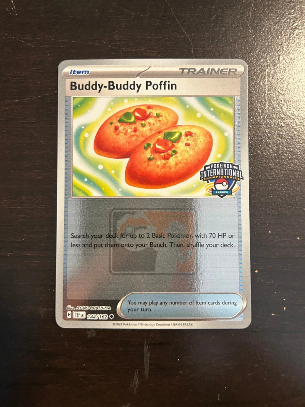 Buddy-Buddy Poffin (EUIC Promo) 144 - League & Championship Cards Holofoil