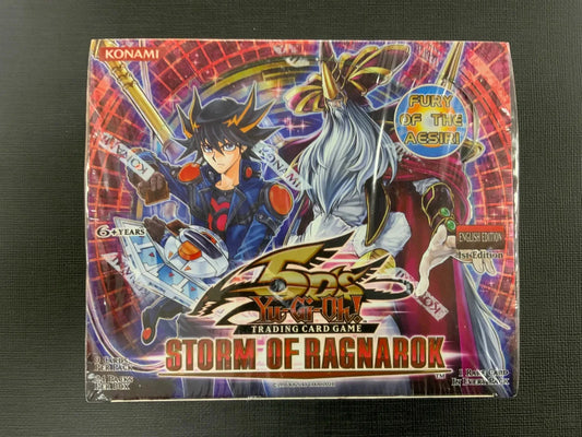 YUGIOH! Storm of Ragnarok 1st Edition Booster Box Sealed