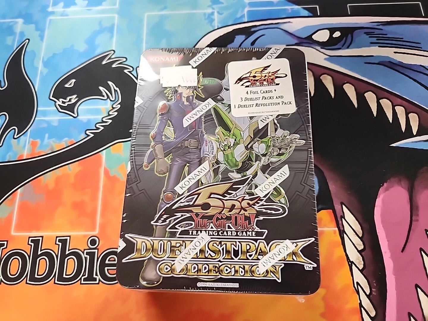 Yugioh Duelist Pack Collection Yusei Black Tin SEALED