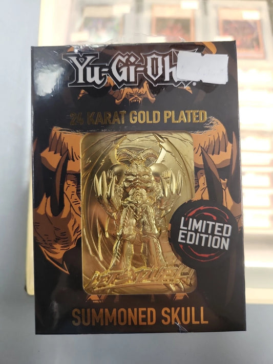 [CLEARANCE] Yugioh 24k Gold Plated Card Summoned Skull