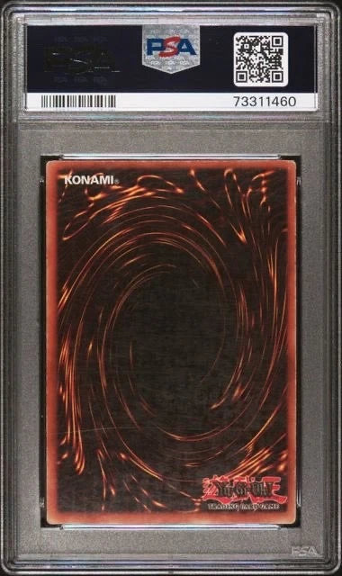 Yugioh 2002 SDK Yu Gi Oh! Blue Eyes White DRGN. #001 PSA 6