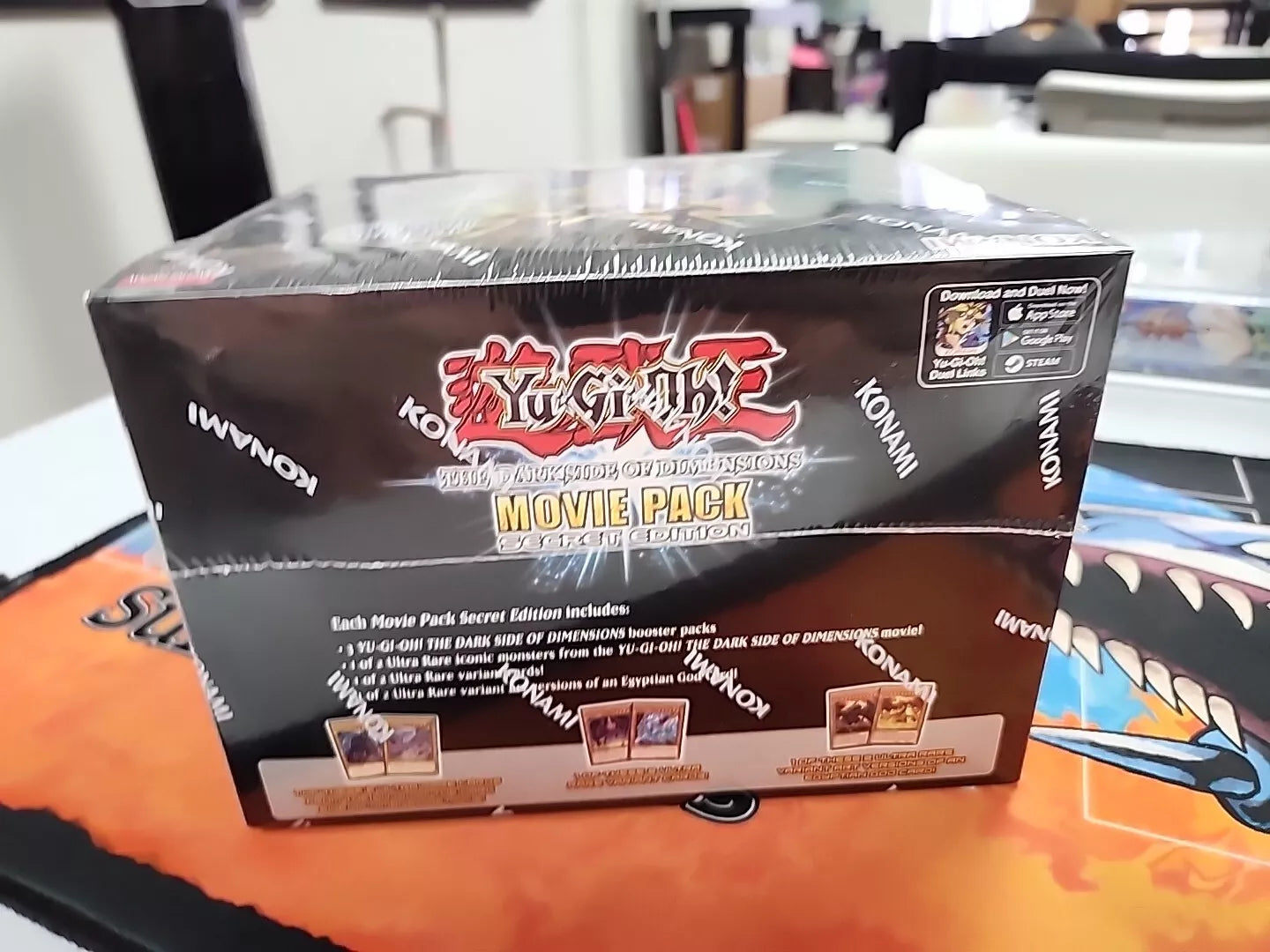 Yugioh The Dark Side of Dimensions Movie Pack Secret Edition MPV1 SEALED