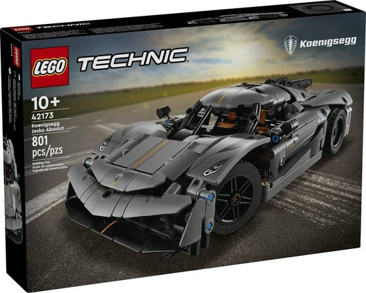 LEGO Koenigsegg Jesko Absolut Grey Hypercar 42173