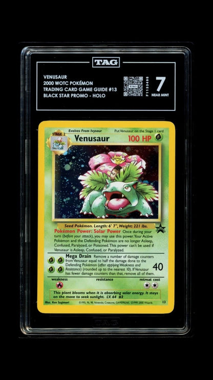Pokemon Venusaur 2000 WOTC Trading Card Game Guide #13 TAG 7