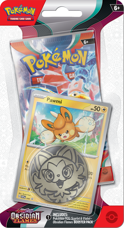 Pokemon Obsidian Flames Checklane Blister (Pawmi / Paldean Wooper)