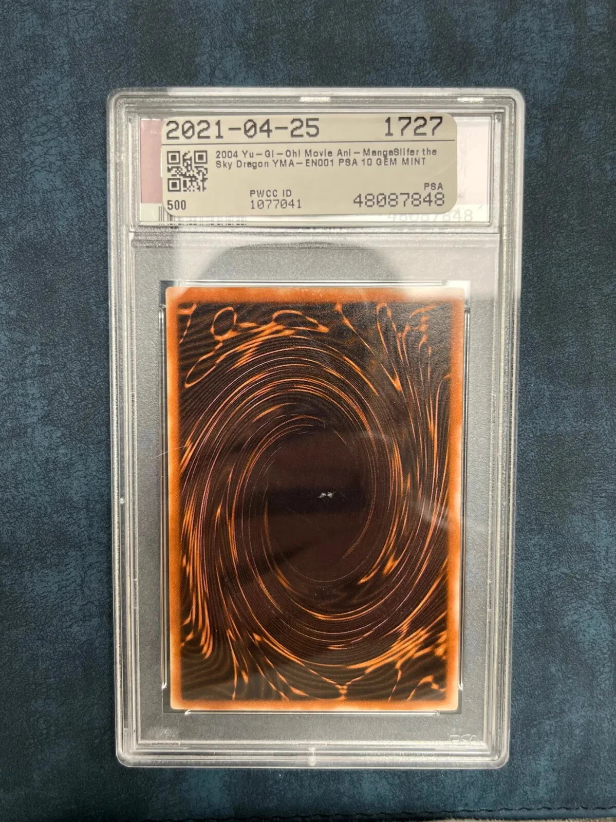 YUGIOH Slifer The Sky Dragon YMA-EN001 - PSA 10