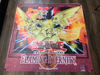 Yugioh Flaming Eternity FET Official OTS Vinyl Hanger Banner 48"x48"