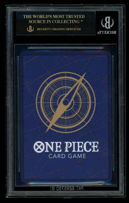 ONE PIECE Usopp 3 on 3 Cup Participant OP01-004 BGS BLACK 10