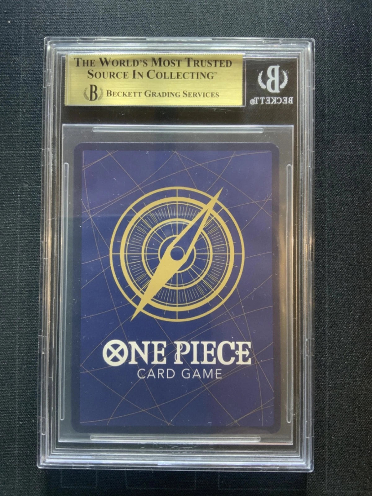 One Piece TCG 2023 #OP03092 Rob Lucci Alt Art SP BGS 9.5 Gem Mint