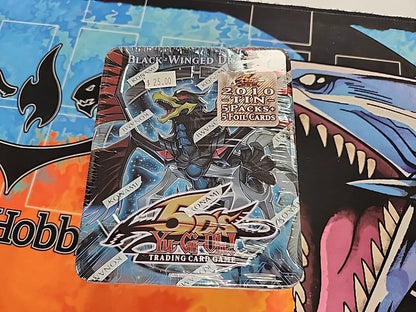 Yugioh Collectible Tin 2010 BLACK WINGED DRAGON SEALED