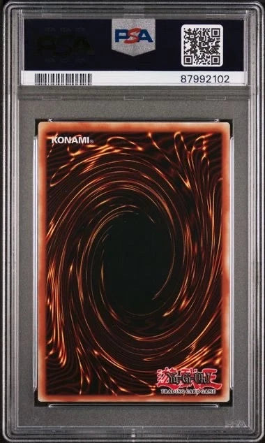 Yugioh 2007 Red Eyes BLK. MTL. DRG Premium Pack Secret Rare #EN015 PSA 8