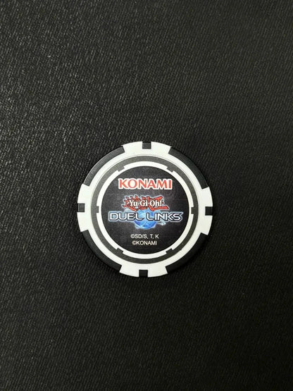 Yugioh Jack Atlas Duel Links Prize - Rare Collectible Poker Chip