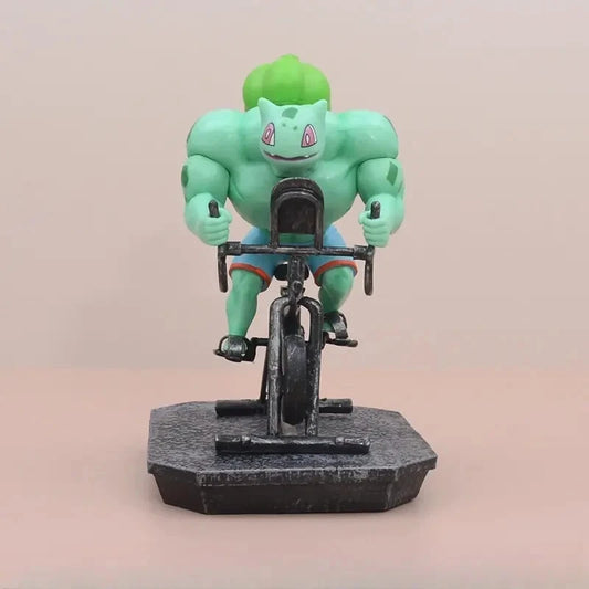 Pokemon Gym Bro Body building Bulbasaur Figure (Unofficial) (~20cm tall)