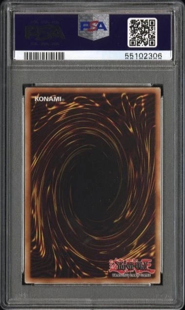 Yugioh 2002 Blue Eyes White DRGN. LEG. Blue Eyes WHT. Dragon #001 PSA 9