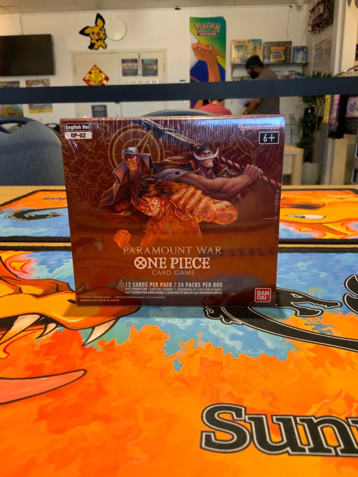One Piece Paramount War OP02 Booster Box (Slight Tear)