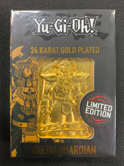 [CLEARANCE] Yugioh 24k Gold Plated Card Celtic Guardian