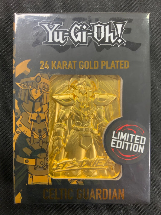 [CLEARANCE] Yugioh 24k Gold Plated Card Celtic Guardian