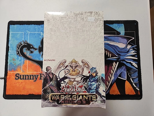 Yugioh Battle Pack War of the Giants Round 2 BPW2 SEALED Display of 8 Mini Boxes