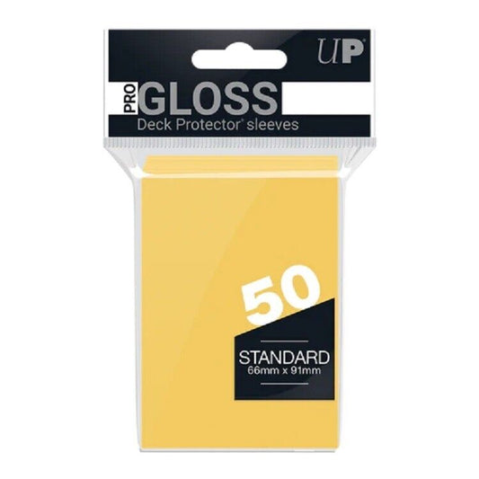 Ultra Pro Yellow Standard Size Sleeves