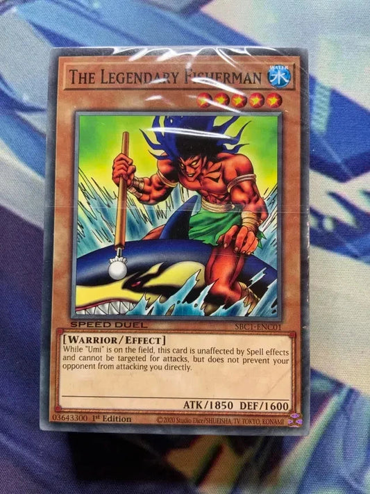Yugioh The Legendary Fisherman SBC1 SEALED DECK
