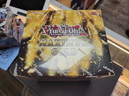 Yugioh MAXIMUM GOLD 1st Edition Display Box Sealed
