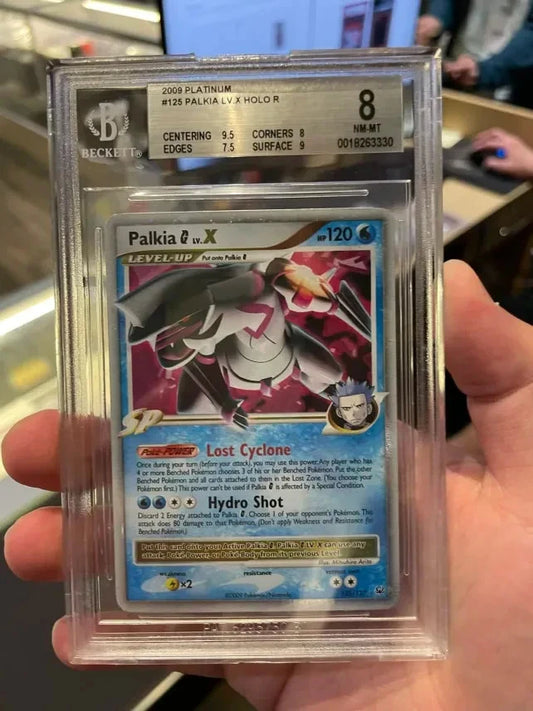 Pokemon Palkia G Lv.X Platinum 125 BGS 8