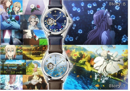 Violet Evergarden Seiko Mechanical Watch Sincerely Stories Story 5 (#0184/2000)