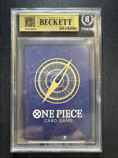 One Piece TCG 2025 OP05119 Monkey. D. Luffy SEC 2ND Anniversary SET BGS 9.5