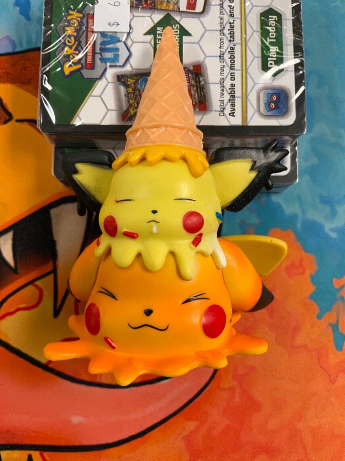 Pokemon Pichu & Pikachu Ice Cream Cone - Unofficial Figure