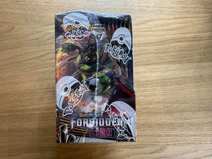 Pokemon Sun & Moon Forbidden Light Booster Box W/ Acrylic Case (Sealed)