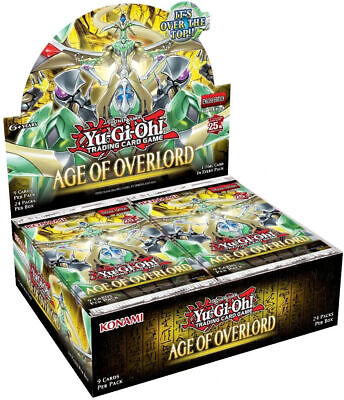 Yugioh Age of Overlord [AGOV] 1st Edition Booster Box