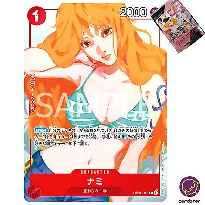 One Piece Girls Edition Nami Premium Card OP01-016 (Japanese Language - FOR ASIA)