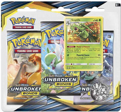 Pokemon Unbroken Bonds 3 Pack Blister (Random Art)