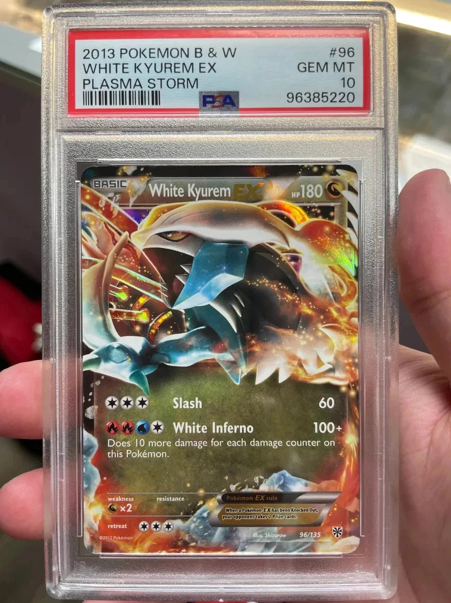 Pokemon White Kyurem EX Plasma Storm 96/135 PSA 10
