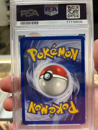 Pokemon Sabrina's Alakazam Pokemon Gym Challenge Unlimited 16/132 PSA 9