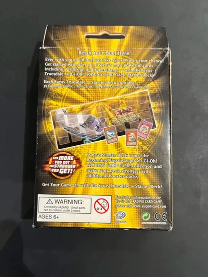 Yugioh Syrus Truesdale Starter Deck - 1st Edition Factory Sealed