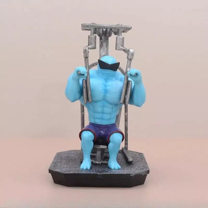 Pokemon Gym Bro Bodybuilding Squirtle Figure (Unofficial) (~20cm tall)