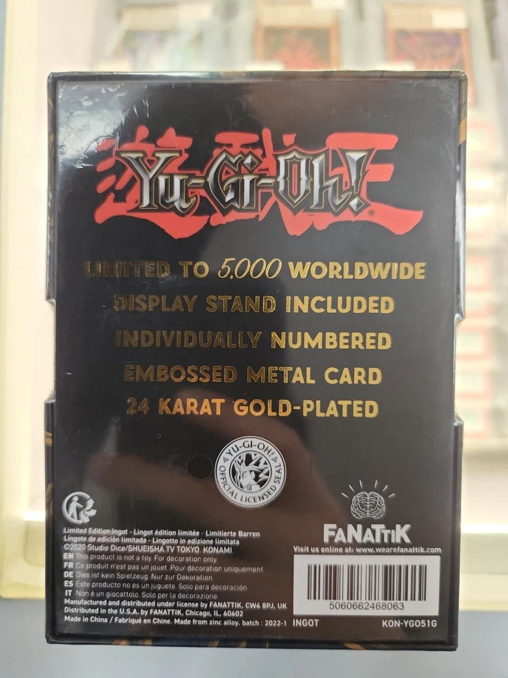 [CLEARANCE] Yugioh 24k Gold Plated Card Stardust Dragon