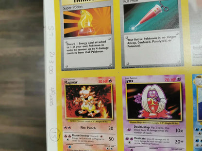 Pokemon Base Set Uncommons Uncut Sheet