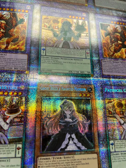 YuGiOh - DIFO (Dimension Force) Uncut Sheet Frame 4x4 STARLIGHT RARE